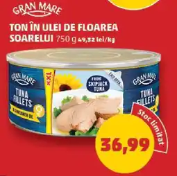 Penny Ton în ulei de floarea soarelui Ofertă