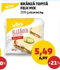 Penny Brânză Topită Felii Mix Ofertă