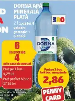 Penny Dorna Apă Minerală Plată Ofertă