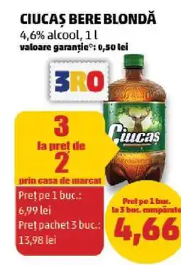 Penny CIUCAŞ Bere blondă Ofertă