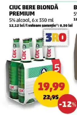 Penny CIUC BERE BLONDĂ PREMIUM Ofertă