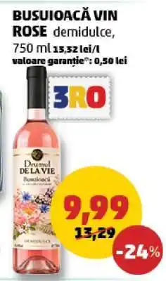 Penny Busuioacă Vin rose demidulce Ofertă