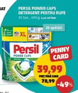 Penny PERSIL POWER CAPS DETERGENT PENTRU RUFE Ofertă