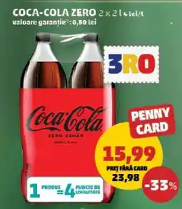 Penny Coca-Cola zero Ofertă