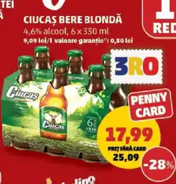 Penny CIUCAŞ Bere blondă Ofertă
