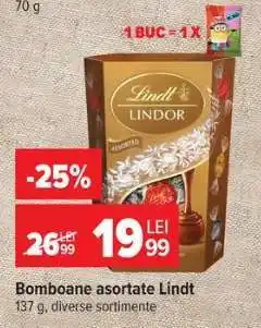 Carrefour Bomboane asortate Lindt Ofertă
