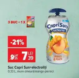 Carrefour Suc Capri Sun + electroliți Ofertă