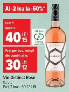Carrefour Vin Distinct Rose Ofertă