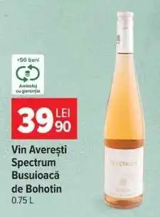Carrefour Vin Averești Spectrum Busuioacă de Bohotin Ofertă