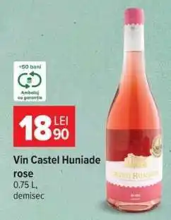 Carrefour Vin Castel Huniade rose Ofertă