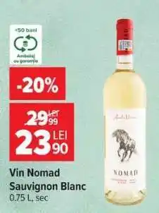Carrefour Vin Nomad Sauvignon Blanc Ofertă