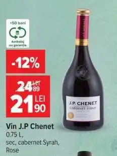 Carrefour Vin J.P Chenet Ofertă
