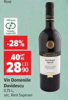 Carrefour Vin Domeniile Davidescu Ofertă