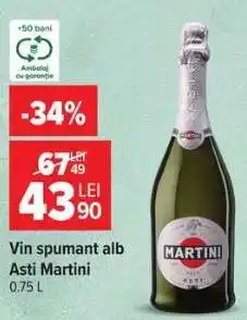 Carrefour Vin spumant alb Asti Martini Ofertă