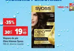 Carrefour Vopsea de păr Oleo Intense Syoss Ofertă