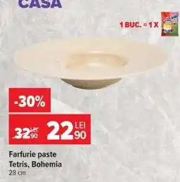 Carrefour Farfurie paste Tetris, Bohemia Ofertă