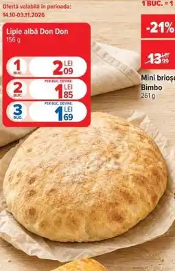 Carrefour Lipie albă Don Don Ofertă