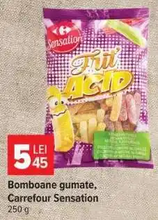 Carrefour Bomboane gumate, Carrefour Sensation Ofertă