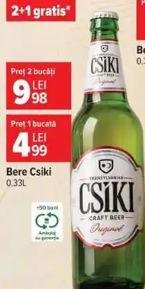 Carrefour Bere Csiki Ofertă