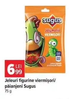 Carrefour Jeleuri figurine viermișori/păianjeni Sugus Ofertă