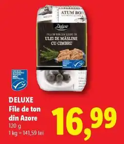 Lidl DELUXE File de ton din Azore Ofertă