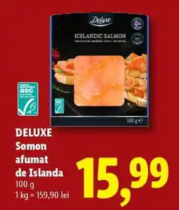 Lidl DELUXE Somon afumat de Islanda Ofertă