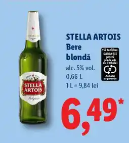 Lidl STELLA ARTOIS Bere blondă Ofertă