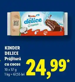 Lidl Kinder Delice Ofertă
