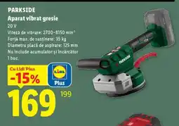 Lidl PARKSIDE Aparat vibrat gresie Ofertă