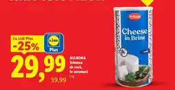Lidl MILBONA Telemea de vacă, în saramură Ofertă