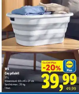Lidl W5 Coș pliabil Ofertă