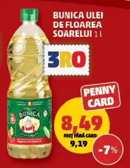 Penny Bunica Ulei de Floarea Soarelui 1L Ofertă