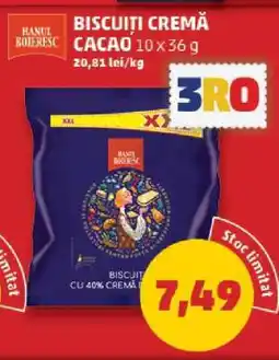 Penny Biscuiți Cremă Cacao Ofertă