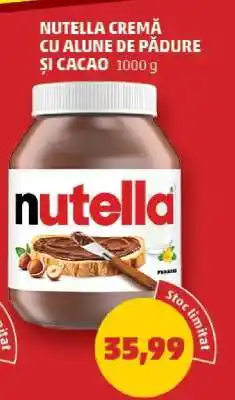 Penny Nutella Cremă cu Alune de Pădure și Cacao Ofertă