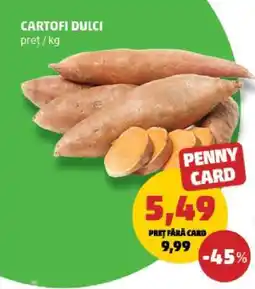 Penny CARTOFI DULCI Ofertă