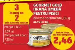 Penny GOURMET GOLD HRANĂ UMEDĂ PENTRU PISICI Ofertă