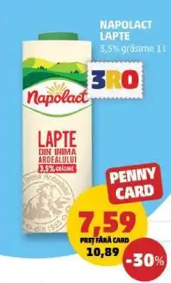 Penny NAPOLACT Lapte Ofertă