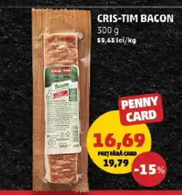 Penny CRIS-TIM Bacon Ofertă