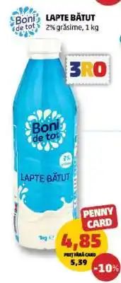 Penny Lapte Bătut Boni de tot Ofertă