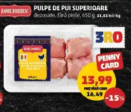 Penny Pulpe de pui superioare Ofertă