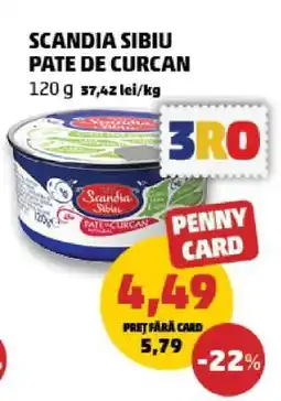 Penny SCANDIA SIBIU PATE DE CURCAN Ofertă