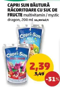 Penny Capri Sun Băutură Răcoritoare cu Suc de Fructe Ofertă
