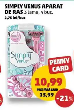 Penny Simply Venus Aparat de Ras Ofertă