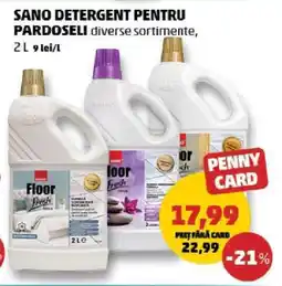 Penny SANO Detergent pentru pardoseli Ofertă