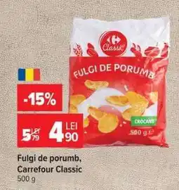 Carrefour Fulgi de porumb Carrefour Classic Ofertă