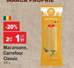 Carrefour Macaroane Carrefour Classic Ofertă