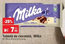 Carrefour Tabletă de ciocolată Milka Ofertă