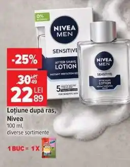 Carrefour Loțiune după ras, Nivea Ofertă