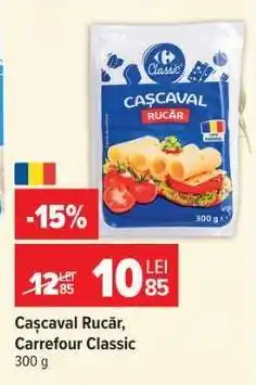 Carrefour Cașcaval Rucăr Carrefour Classic Ofertă