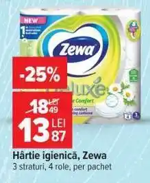 Carrefour Hârtie igienică, Zewa Ofertă
